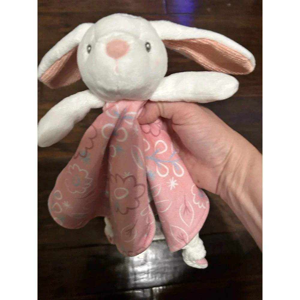 Mary Meyer Bella Bunny Stuffed Animal Lovey Security Blanket 13